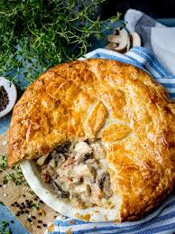 Chicken And Mushroom Pie With Bacon Nicky S Kitchen Sanctuary
