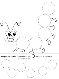 Learning Shapes Circle Worksheets And Coloring Pages Shapes Preschool Learning Shapes Preschool Tracing