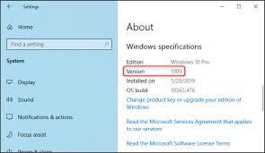 What Is The Latest Version Of Windows 10 Windows 10 Version Windows