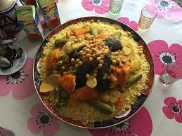 Couscous Aux Nombreux Legumes Recette En 2020 Couscous Recettes Couscous Legumes Couscous