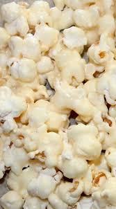 Vanilla Pudding Popcorn Popcorn Idees De Collations Popcorn Au Chocolat Blanc