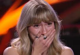 Zaylie Windsor reacts to being just 1 of 4 singers to make the Top 24 ...  so far ...