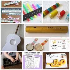 This craft is great for kids who think that they may be interested in getting and learning how to play a string instrument. Easy To Make Instruments For Music And Movement Preschool Toolkit