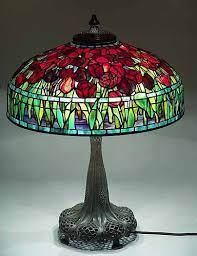 Sort by size or by style to find the perfect match for your table lamp, ceiling light, floor lamp, oil lamp and more. 22 Tulip Leaded Glass And Bronze Lamp Design Of Tiffany Studios New York Tiffany Stained Glass Leaded Glass Bronze Lamp