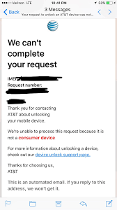 Có bác nào check hộ mình imei này dc k ạ 35 617209 051105 3. Unlocking Device What Does This Mean R Att