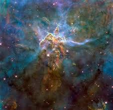This Image Shows A Three Light Year Tall Pillar Of Gas And Dust Within The Carina Nebula 7 500 Light Years Away Carina Nebula Space Telescope Hubble Telescope