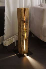 Altholz Dekolampe Lampe Led Holzdeko Lrh In 2020 Wooden Lamps Design Diy Lamp Shade Wood Lamps