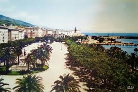 Bastia La Place Saint Nicolas Et Vue Sur Le Nouveau Port Bastia Photos Anciennes Saint Nicolas