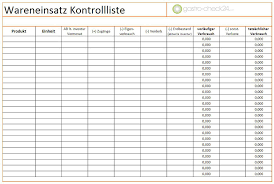 Check spelling or type a new query. Wareneinsatz Kontrolle Und Checkliste Das Informations Portal Fur Die Gastronomie