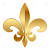 Gold Fleur De Lis Png
