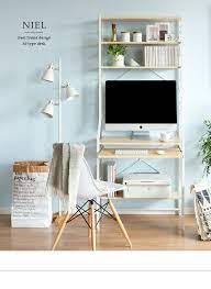 楽天市場 パソコンデスク 机 デスク ハイタイプ おしゃれ 勉強机 大人 学習机 省スペース オフィスデスク ワークデスク ハイデスク 北欧 シンプル モダン ホワイト 作業机 pcデスク パソコン机 ハイタイプデスク niel ニール デスク単体販売 エア リゾーム インテリ