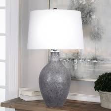 Lemoine 29 5 Gray Table Lamp Table Lamp Lamp Modern Glass Table Lamps