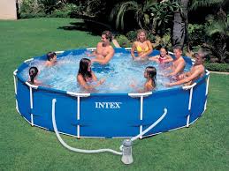 Piscine Tubulaire Inex Ronde O 3 66 X 0 76 M Tout Equipee
