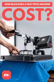 How Much Does A Heat Press Machine Cost Heat Press Machine Press Machine Heat Press
