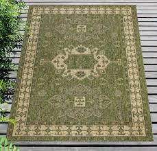 You're likely to come across 8x10 outdoor rugs and 5x7 outdoor rugs most easily, but you can find plenty of smaller or larger sizes too. Bogota Plateau Indoor Outdoor Rug 4 X 6