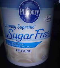 See inside label for frosting tips & ideas! Pillsbury Sugar Free Vanilla Frosting