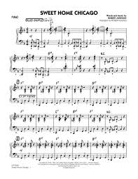 Sweet Home Chicago Piano Digital Sheet Music Chicago Piano Sheet Music