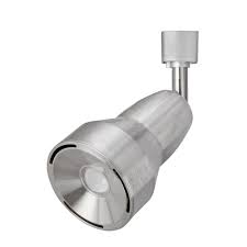 Afx 1 Light Brushed Nickel Led Track Head 837835 The Home Depot