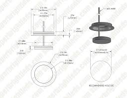 Recessed lights are typically available in sizes ranging from 3 to 6 inches in diameter. 2 Recessed Led Light Fixture With Removable Trim 60 Lumens Super Bright Leds