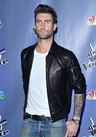 Handsome Adam Levine Leather Jacket Leather Jacket Style Leather Jacket Men