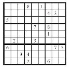 Each of the nine blocks has to contain the numbers 1 to 9 in its squares. Mathematician Claims Breakthrough In Sudoku Puzzle Nature