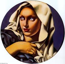 Madonna Oil By Tamara De Lempicka 1898 1980 Poland Madonna Art Art Prints Art