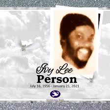 Mr. Ivy Lee Person Obituary