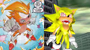 Complete a character's story (except for super sonic), then mission mode for that character will be unlocked. Fleetway Super Sonic Sonic Adventure Dx Mods