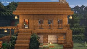 A medieval build will mostly be built of stone, wood or concrete, which are easy to find on survival minecraft. Small Minecraft House A Complete Guide To Build House