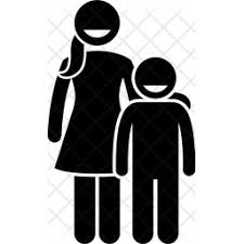 Download Free Mother And Son Glyph Icon Available In Svg Png Eps Ai Icon Fonts