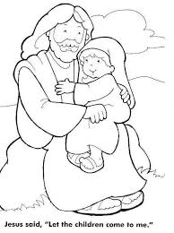 Jesus Loves The Little Children Coloring Page Jesus Coloring Pages Sunday School Coloring Pages Christian Coloring