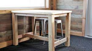 Ana white's rekourt dining table. Kitchen Island Plans Ana White