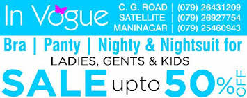In Vogue Ahmedabad Store Outlets Deals Sales 2020