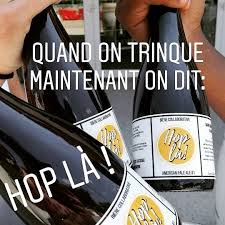 Hop La La Nouvelle Biere Collaborative Simplement Vin X Lapetiteaixoise Bieresartisanales Biereartisanale Bie Corona Beer Bottle Corona Beer Beer Bottle
