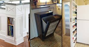 This ingenious hidden kitchen cabinet storage solutions idea may be very daunting and intimidating, but our expert will help you enormously. Amazing And Unique Hidden Kitchen Storage Ideas Citchen