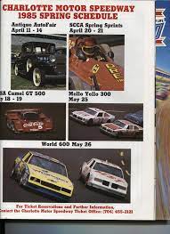 Camel gt 500 charlotte motor sppedway. Pin By Ryan Mccorkle On Nascar Programs Nascar Speedway Toy Car