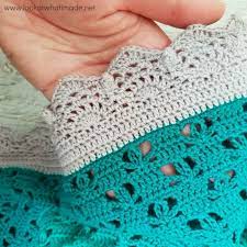 Banksia Baby Blanket Reveal Look At What I Made Crochet Edging Patterns Crochet Lace Edging Crochet Blanket Border