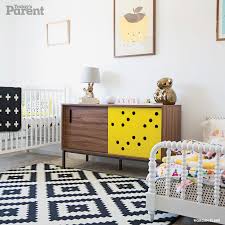 Retro And Graphic Nursery Style Today S Parent Nursery Style Kids Room Design Baby Nursery Inspiration