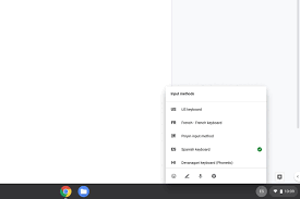 Click on the bottom right, select keyboard, and select us international keyboard. How To Change Keyboard Language