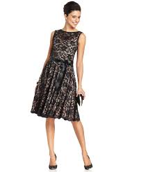 Marina Dress Sleeveless Lace Dresses Women Macy S Dresses Womens Dresses Black Lace Dress