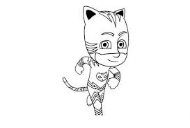 Connor, greg and amaya are ordinary kids by day, but when night falls and they put on their pajamas and masks, they transform into superheroes catboy, gekko and owlette, who explore, solve puzzles, defeat bad guys and learn a lot growing up. Pj Masks Coloring Pages Kizi Coloring Pages