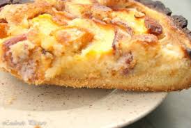 Tarte Aux Peches Facon Cyril Lignac Le Blog De Alinette95 Dansacuisinenfolie Tarte Aux Peches Tarte Aux Peches Fraiches Gateau Aux Peches Fraiches