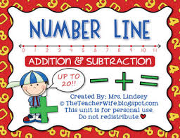 number line addition subtraction