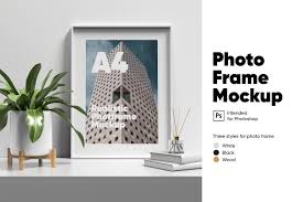 Add your special spice to it by asking questions and reviewing. Photo Frame Mockup In Stationery Mockups On Yellow Images Creative Store