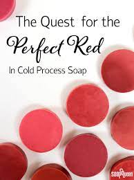 The Perfect Red In Cold Process Soap Soap Queen Cold Process Soap Soap Making Recipes Handmade Soap Recipes