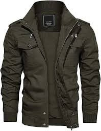 Crysully Mens Fashion Casual Thin Military Tactical Jacket Ripstop Army Bomber Jacket Black Us S Tag L Military Bomber Jacket Mens Jackets Casual Bomber Jacket