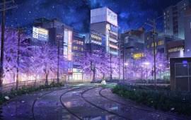 For wallpapers that share a theme make a album instead of multiple posts. Night Anime Background Posted By John Sellers