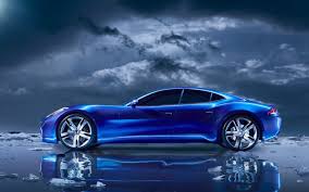 Awesome Fisker Street Racing Cars Car Wallpapers Blue Car
