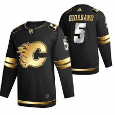 Represent your loyalty to your favorite flames player with mark giordano merchandise. Mark Giordano Calgary Flames 2021 Golden Edition Limited Black Jersey