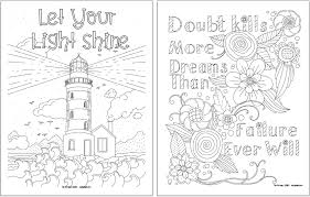 All you need is photoshop (or similar), a good photo, and a couple of minutes. Free Printable Positive Mindset Quotation Coloring Pages For Adults The Artisan Life